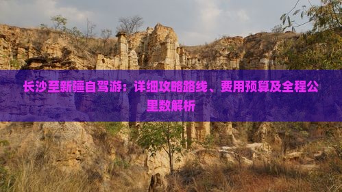 长沙至新疆自驾游：详细攻略路线、费用预算及全程公里数解析
