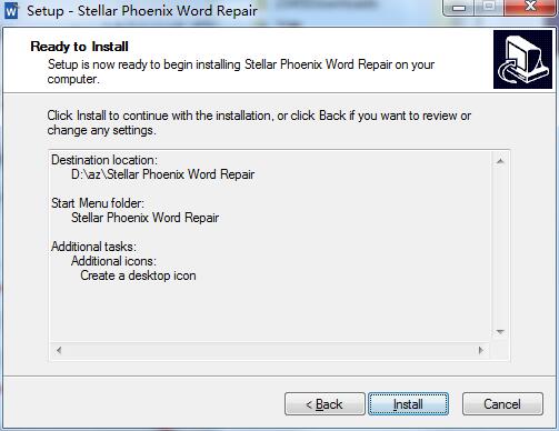 Stellar Phoenix Word Repair截图