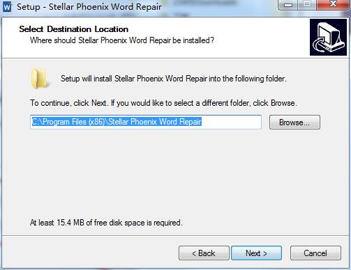 Stellar Phoenix Word Repair截图