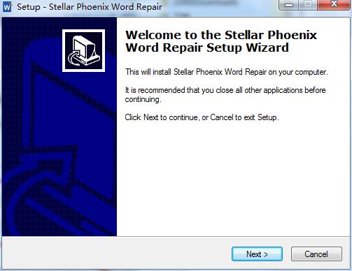Stellar Phoenix Word Repair截图