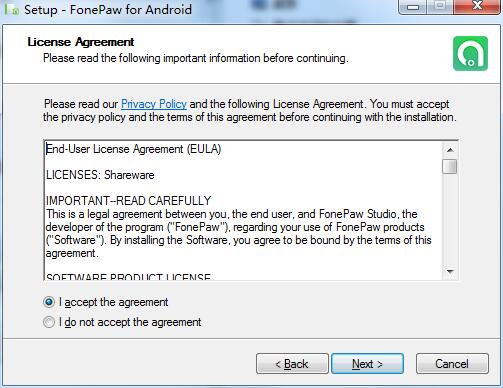 Fo<i></i>nePaw Android Data Recovery截图