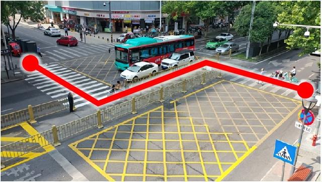 图2:斑马线“Z字型”