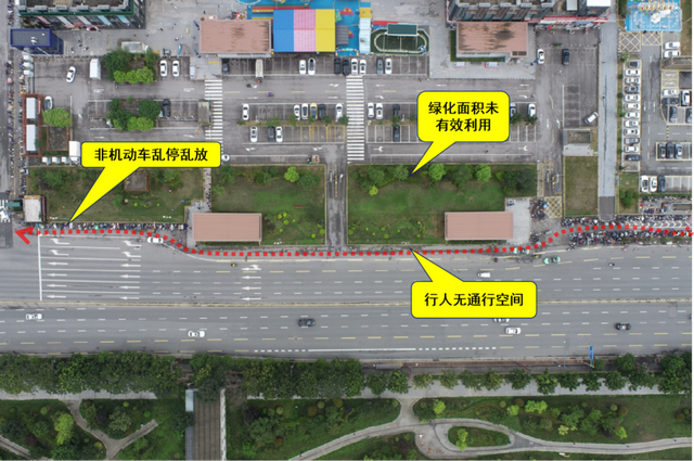 片区改造前航拍图