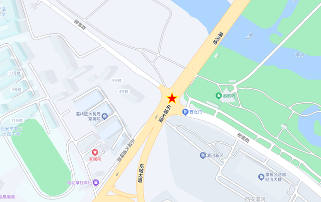 交叉口区位图