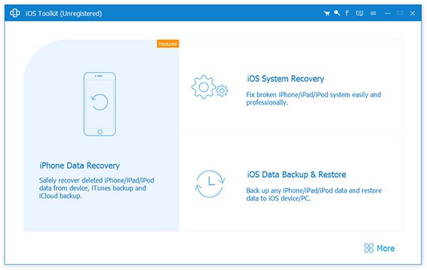 iOS 数据备份恢复工具(AnyMP4 iOS Toolkit)  9.0.78 官方版