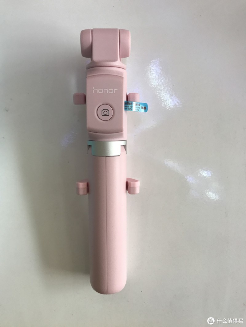#晒单大晒#华为 荣耀AF15蓝牙无线自拍杆粉色款开箱，附小米自拍杆简单对比