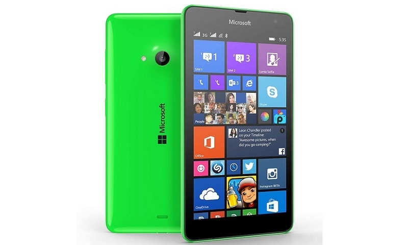 微软lumia 535