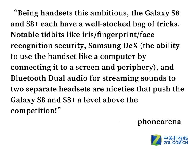 三星Galaxy S8好不好 看看老外们的评论（不发） 