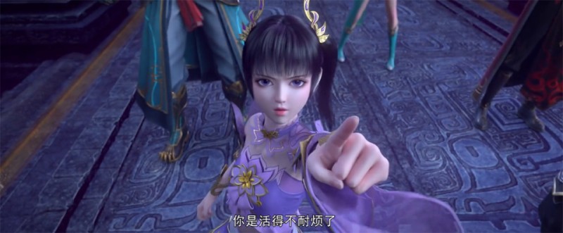 紫妍大美女又出现一个BUG画面，魔鬼角度太大胆了，差点就出事了