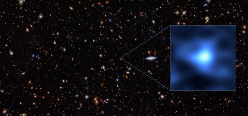 最遥远星系中发现氧元素