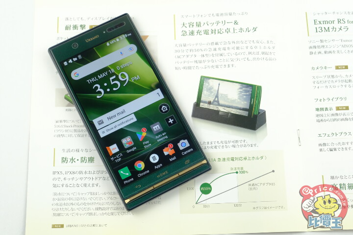日機時代的終結  開箱京瓷最美手機 Urbano V03京瓷手机「日機時代的終結  開箱京瓷最美手機 Urbano V03」