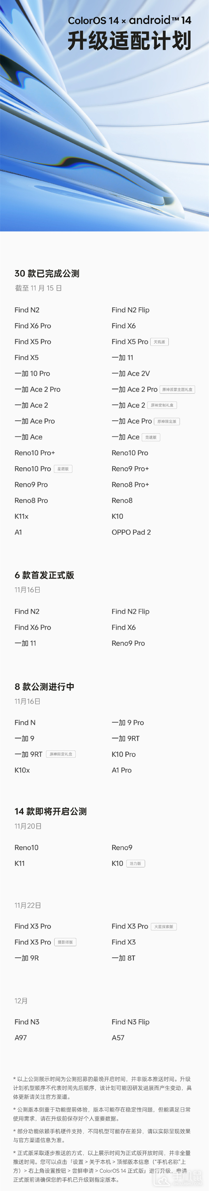 OPPO Find N3 Flip怎么更新ColorOS 14