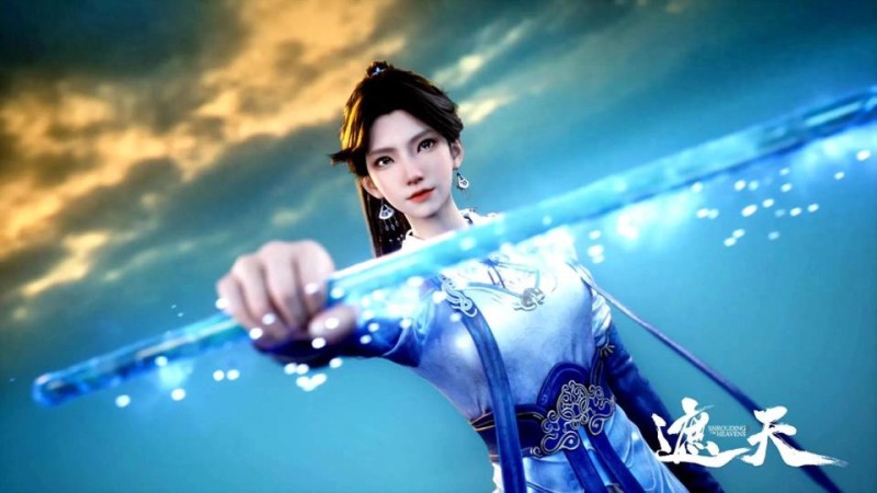 遮天动漫：姬紫月回归，新造型太美，叶凡遇到了小囡囡