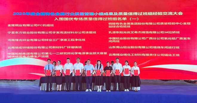匠心焙烧，南山铝业入围国优！